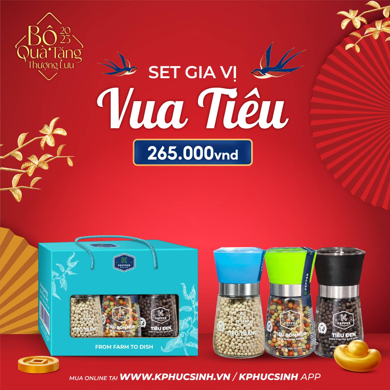 KPHUCSINH HÉ LỘ TẤT TẦN TẬT VỀ TIÊU ĐEN - GIA VỊ KHÔNG THỂ THIẾU TRONG MỖI CĂN BẾP 